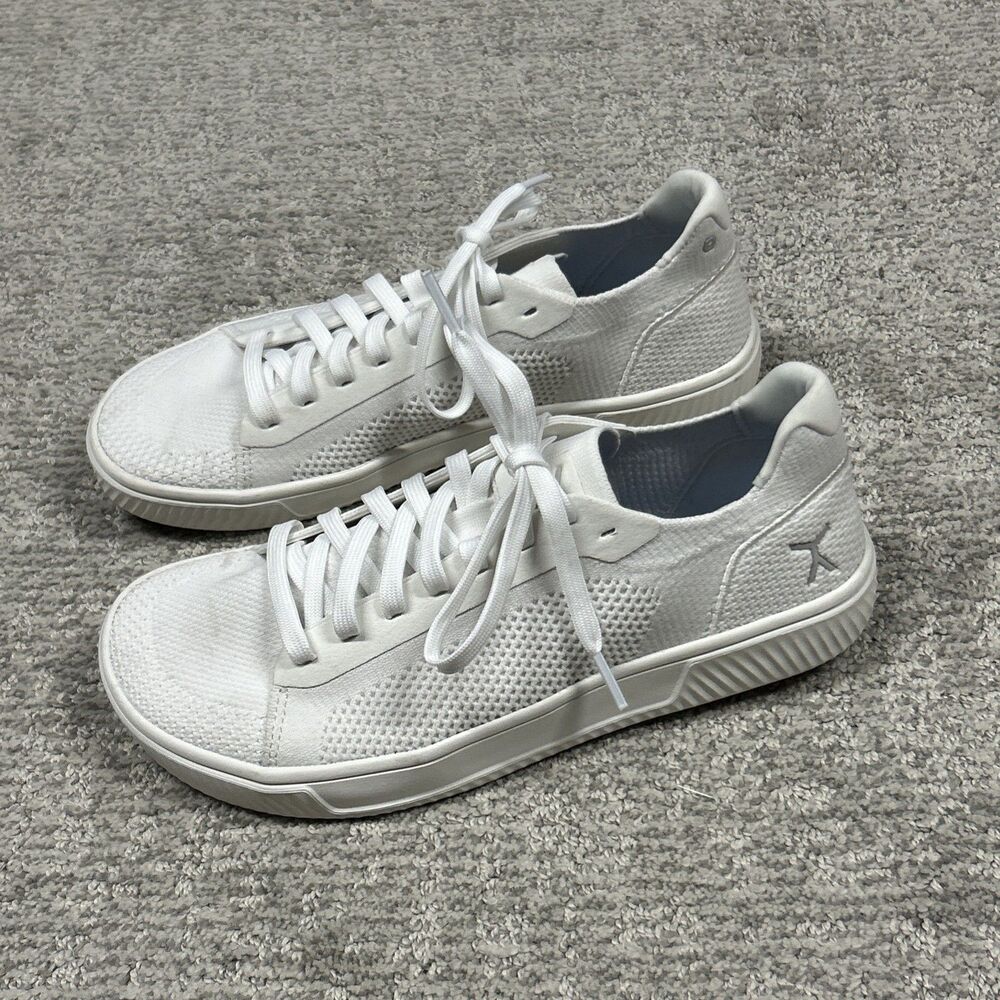 Flux Adapt Runner Shoes White Womens Size 9 Mens 7.5 Running Athletic Sneakers